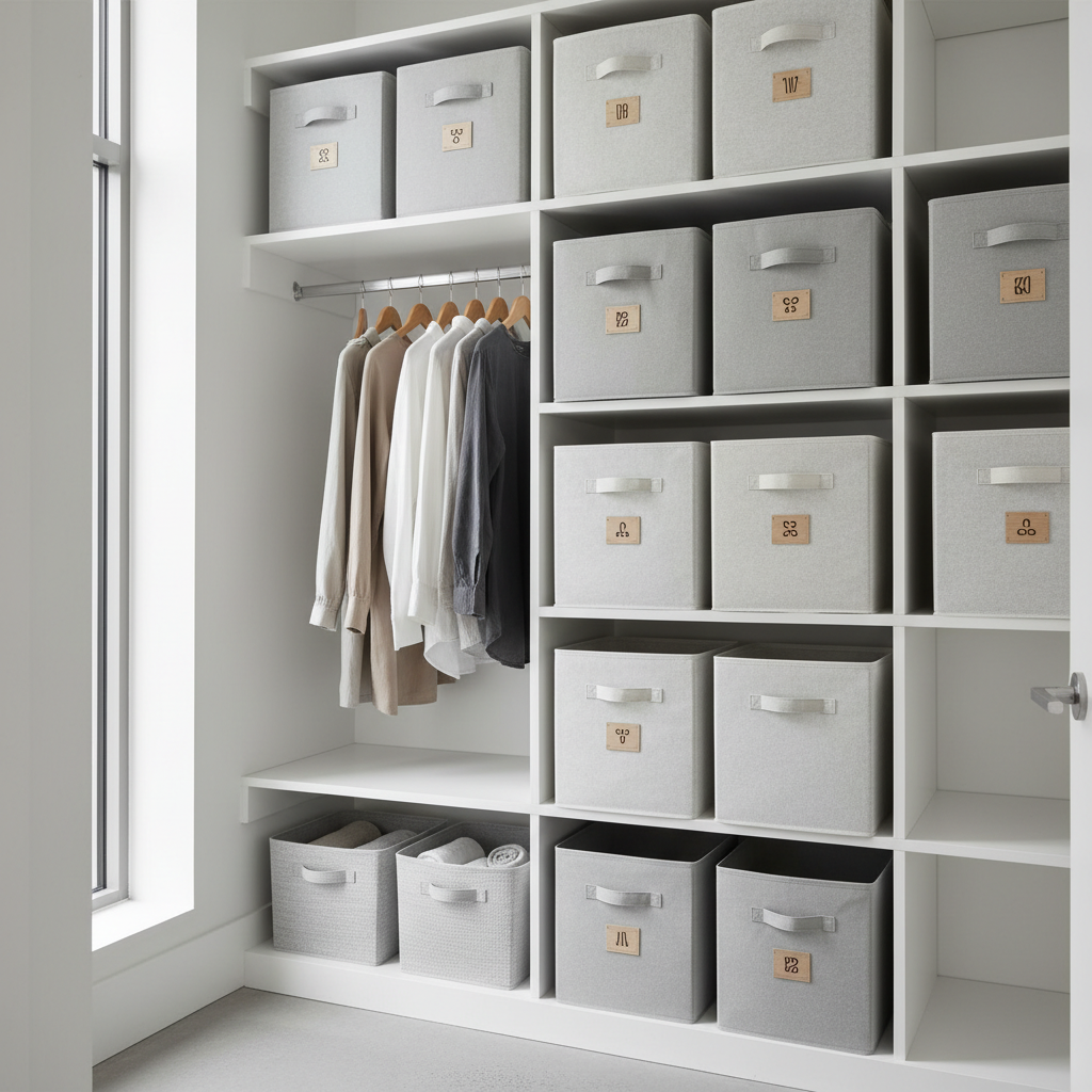 Collapsible Storage Bins for Closet Organization in Small Spaces: What Actually Works in Tight Quarters
