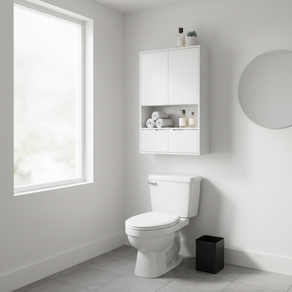 Over Toilet Storage Cabinet Bathroom Space Saver for Small Bathrooms: What Actually Works in Limited Square Footage