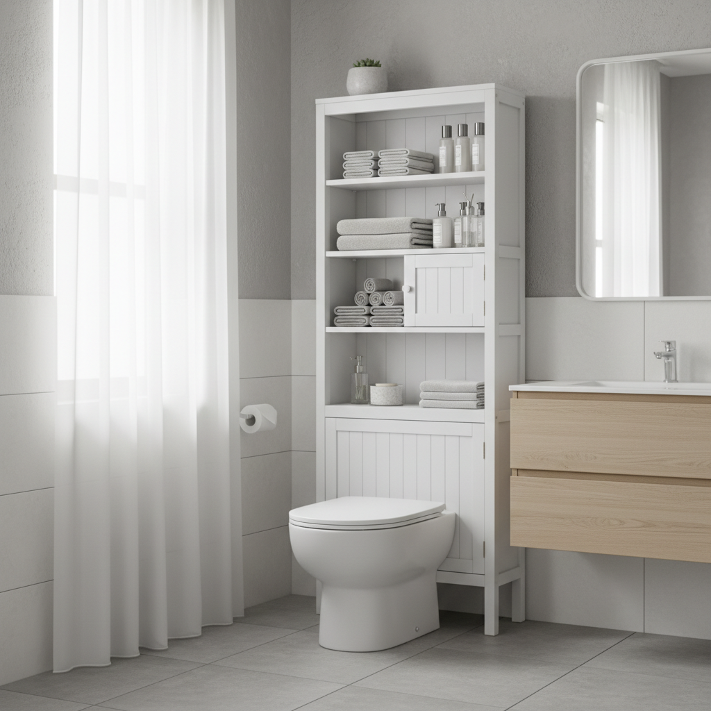 Over Toilet Storage Cabinet Bathroom Space Saving, Decoded: How to Pick the Right Setup for Awkward Layouts, Renters, and Packed Family Bathrooms