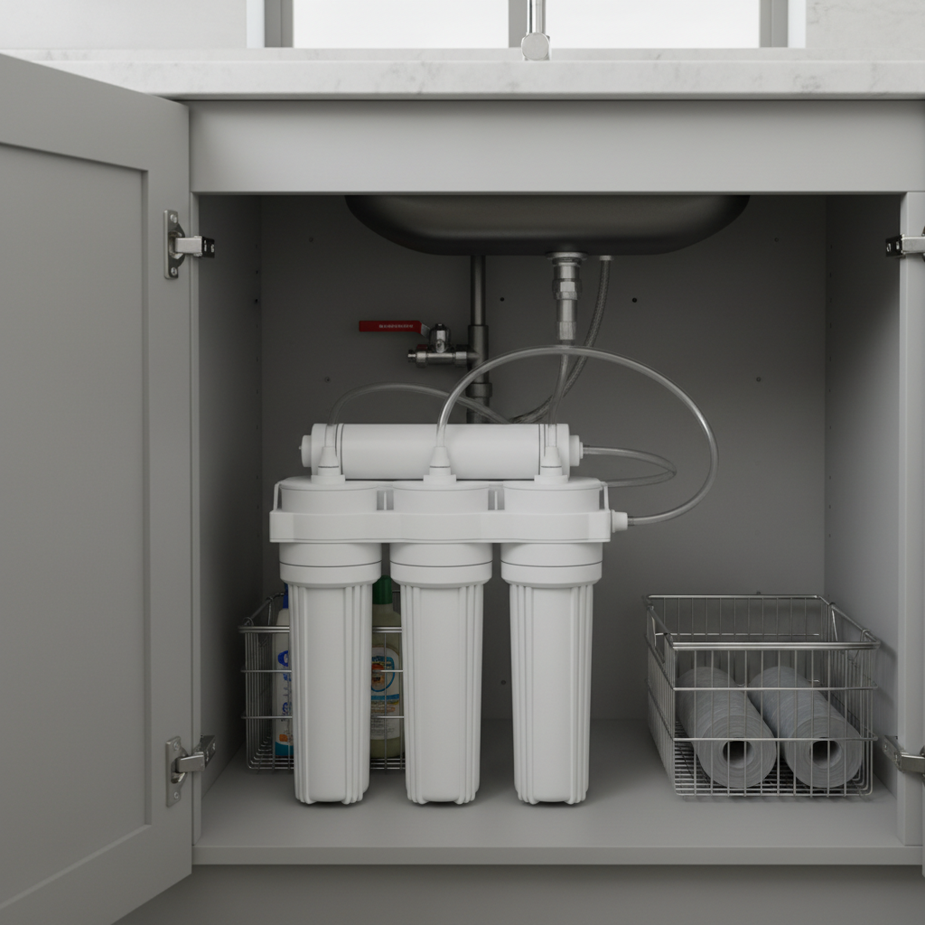 How to Know When and How to Replace an Under Sink Water Filter Cartridge Without Calling a Plumber