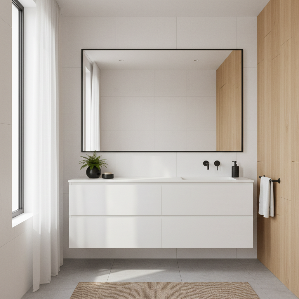 Why Most People Pick the Wrong Bathroom Mirror — and How Modern Design Principles Change That Decision