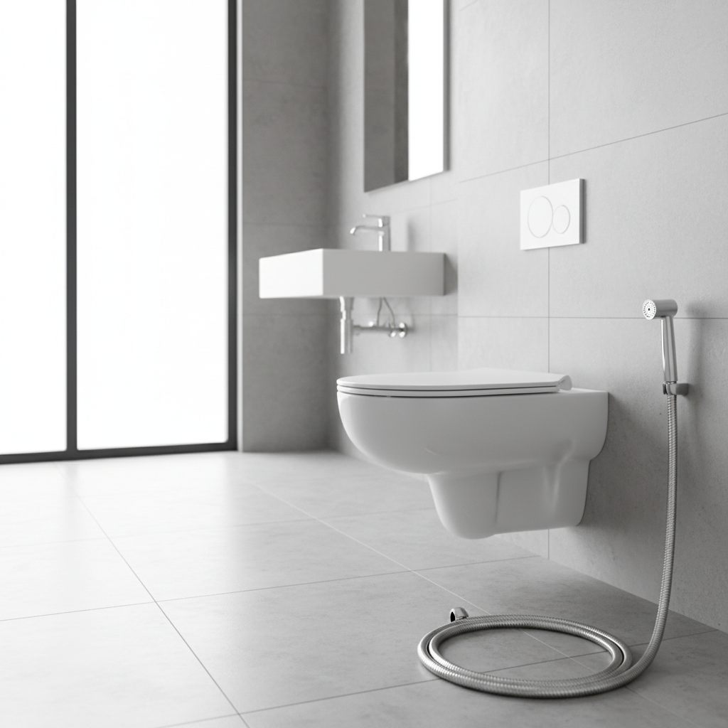 From Awkward Reach to Full Control: How a High Pressure Bidet Shower Hose Changes Your Daily Routine