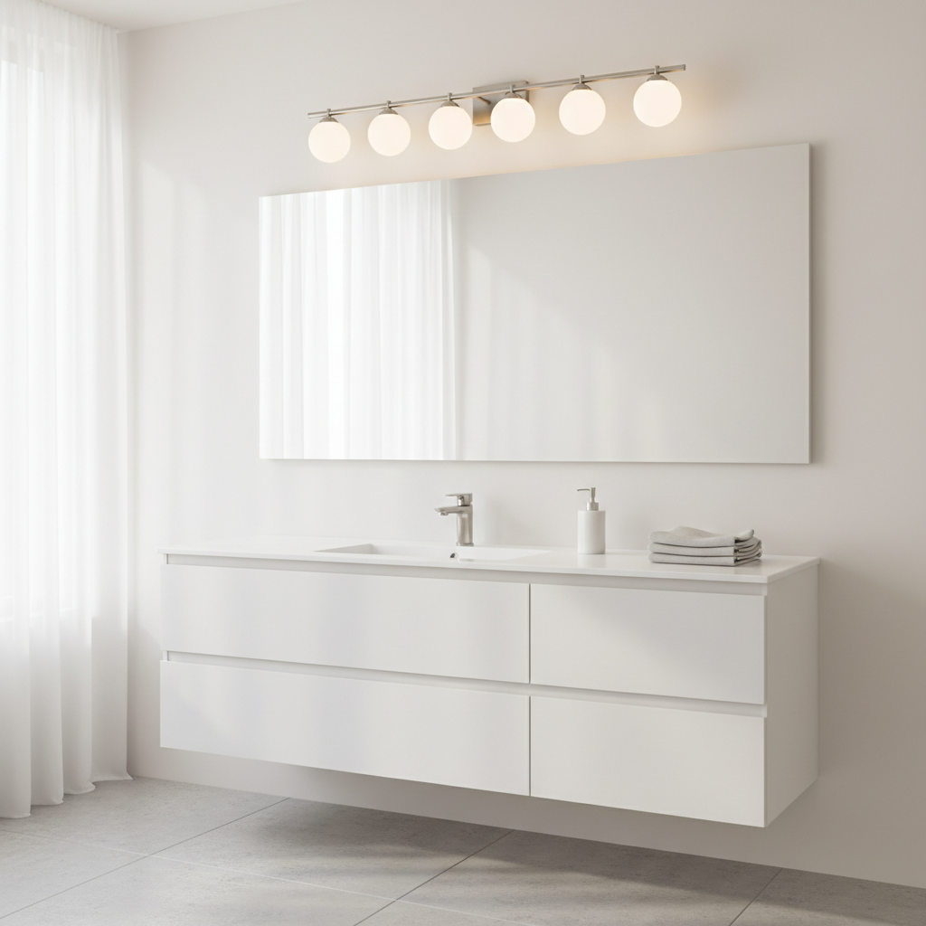 Good Lighting Changes Everything: What to Know Before You Swap Your Bathroom Vanity Light for Brushed Nickel