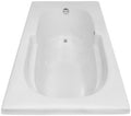 Carver Tubs - AR6032 - Modern Acrylic Fiberglass Whirlpool Bathtub, - White by CarverTubs