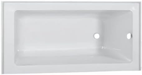 Fine Fixtures Acrylic, Fiberglass Alcove Soaking Bathtub - Image 14
