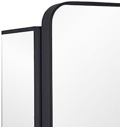 Black Bathroom Mirror Medicine Cabinet - Image 8