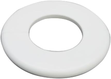 1 Pack Wall Split Flange for 2.52 Inch/64mm OD Pipe ABS Escutcheon Plate by Unknown