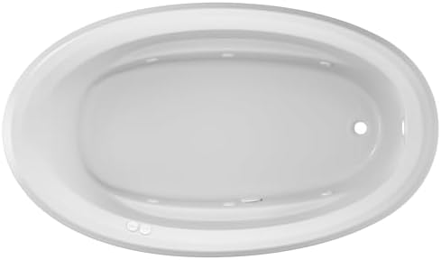 Jacuzzi SIGNATURE Acrylic Drop-In Bathtub, Heated Jet Massage Tub, Slip by Jacuzzi