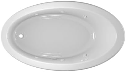 Jacuzzi SIGNATURE Acrylic Drop-In Bathtub, Heated Jet Massage Tub, Slip - Image 7