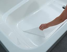 Safe Way Traction 16" X 40" White Adhesive Vinyl Anti Slip Non Skid Safety Bath - Image 5