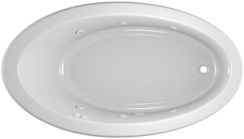 Jacuzzi SIGNATURE Acrylic Drop-In Bathtub, Heated Jet Massage Tub, Slip - Image 7