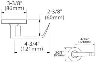 CLG HARDWARE Commercial Lever Door Lock - Image 8