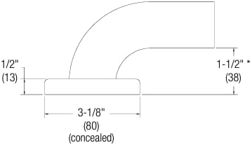 Commercial Grab Bar Bundle for Commercial and Residential Restrooms- 1.5" - Image 4