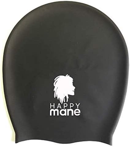 Large Extra Large XL Silicone Swim Cap - Image 2