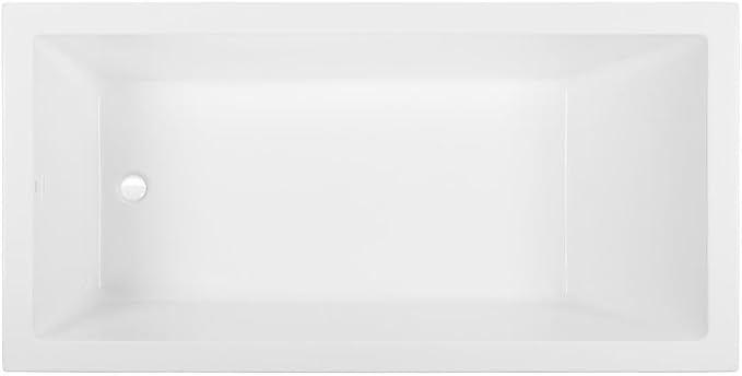 Swiss Madison Voltaire 72 x 36 Reversible Drain Soaking Drop-in Bathtub in - Image 8