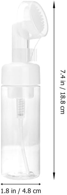 1Pc Transparent 200ml Empty Plastic Foam Dispenser Bottle Refillable Foaming - Image 2