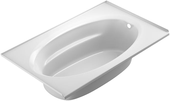 Jacuzzi SIGNATURE Acrylic Drop-In Bathtub, Soaking Sanctuary, Slip Resistant by Jacuzzi