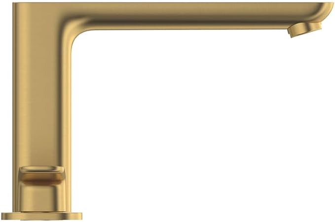 Grohe 101923GN00 Cubeo 3-Hole 2-Handle Deck Mount Tub Filler, Brushed Gold - Image 5