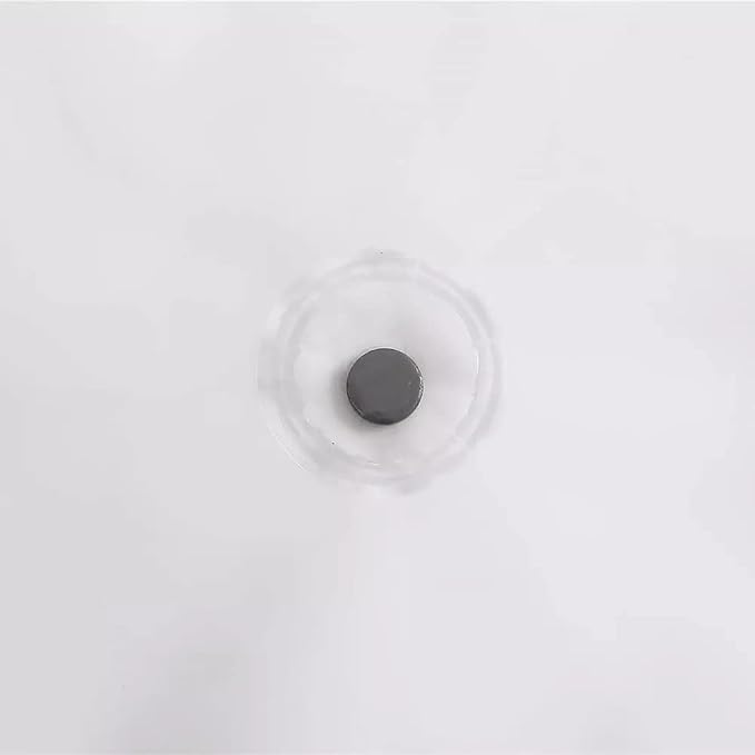 White Shower Curtain Liner 72 x 72 inch Plastic Shower Liner Washable Inside - Image 6