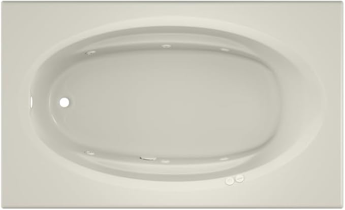Jacuzzi SIGNATURE Acrylic Drop-In Bathtub, Heated Jet Massage Tub, Slip by Jacuzzi
