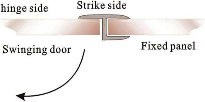 78" Shower Door Side Seal Strip - Image 4