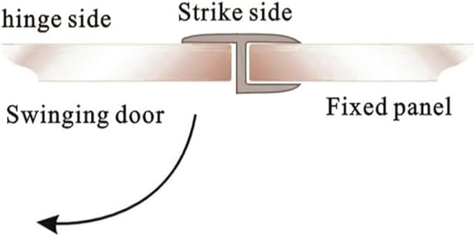 78" Shower Door Side Seal Strip - Image 3