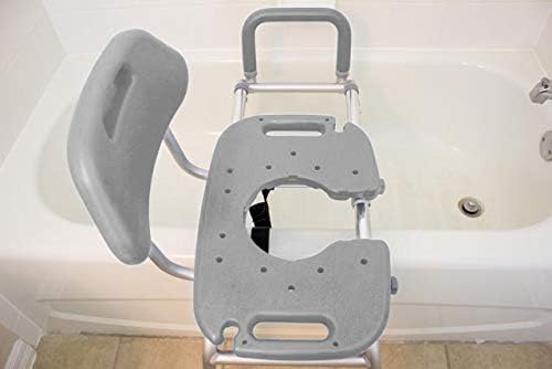 Platinum Health Sliding Shower Chair HydroGlyde Premium Heavy Duty, Padded - Image 4