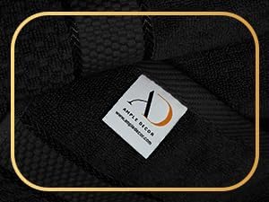 Ample Decor Washcloth Set of 20 Black 100% Cotton - Image 7