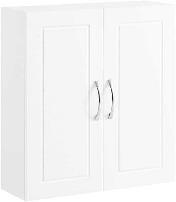 SoBuy Narrow Bathroom Wall Cabinet, Over The Toilet Storage Cabinet, Bathroom by Haotian