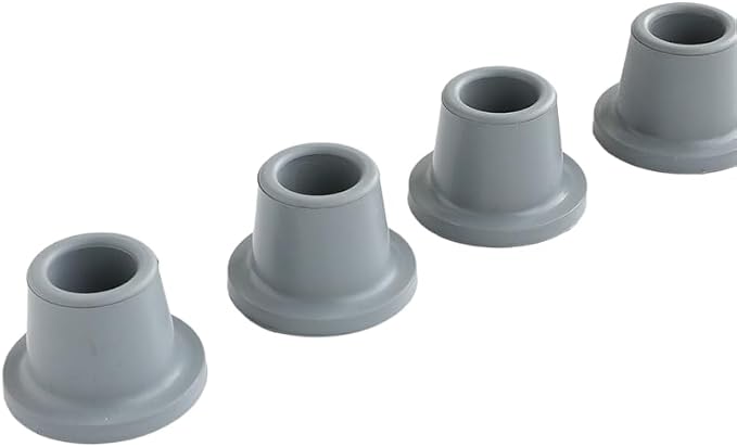 Shower Chair Tips Replacement Heavy Duty 4 Pack, 1 1/8’’ Rubber Tips - Image 3