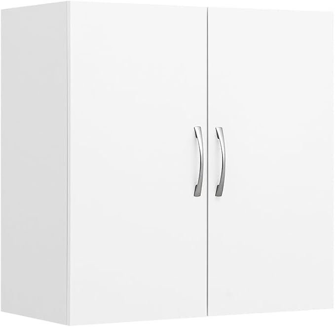 SoBuy Wall Cabinet Laundry Room Kitchen, Wall Mounted Storage Cabinet, Medicine by Haotian