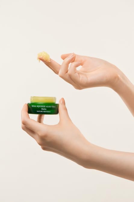 Nature Republic Real squeeze aloe vera Balm –Skin Relief & Moisturizing Multi - Image 4