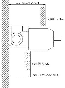 sumerain Black Shower Faucet, Matte Black Shower Fixtures Shower Mixer - Image 7