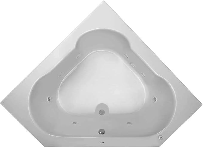 PROFLO PFWPLUSA6060L Grass Valley 60" x 60" Whirlpool Bathtub by PROFLO