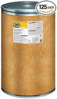 Zep Professional Heavy-Duty Powdered Concrete Cleaner - 125 LB 1041750 - Fast by Zep