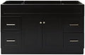 ARIEL Hamlet Series Bathroom Vanity Base Cabinet in Black by Ariel
