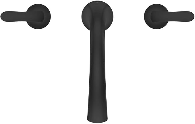 Pfister Weller Roman Bathtub Faucet, Matte Black Finish - Image 4