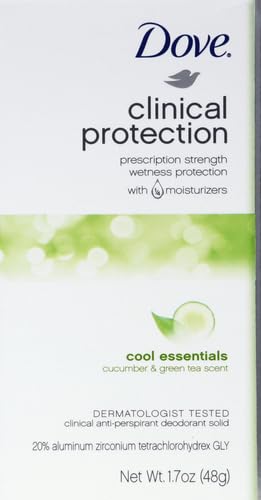 Dove Clinical Protection Antiperspirant, Cool Essentials, 1.7 Ounce - Image 2
