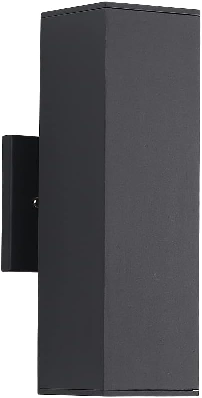 Cerdeco Aluminum Modern Outdoor Wall Light, Exterior Outdoor Wall Sconce Up by Cerdeco