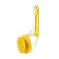 Pet Bath Brush with Silicone Bristles – Grooming Massage Tool with Liquid by Unknown