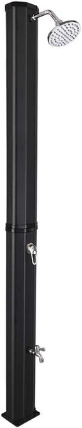 VINGLI Solar Heated Shower, 9.3 Gallon Outdoor Shower by VINGLI