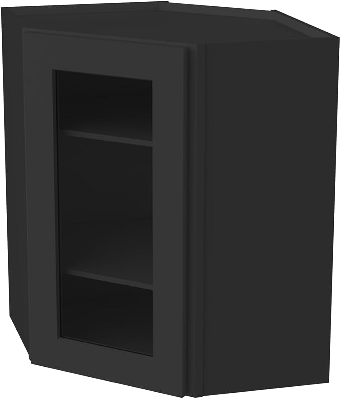 Glass Cabinet Style Corner Cabinet by HCIOANHomecabinetseries