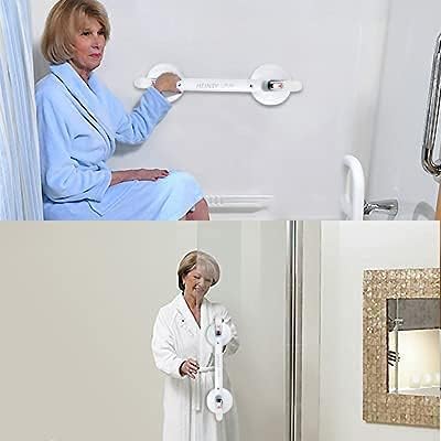 15inch Suction Shower Grab Bar, Portable Shower Handle Bar Suction Grip Bar - Image 8