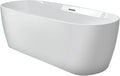 Jacuzzi PRIMO Freestanding Tub, Luxury Acrylic, Soaking Sanctuary, Drain by Jacuzzi