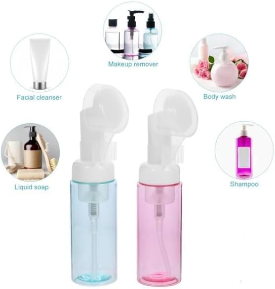 1Pc Transparent 200ml Empty Plastic Foam Dispenser Bottle Refillable Foaming - Image 4