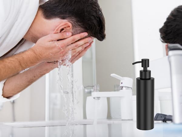 ARKTEK Matte Black Soap Dispenser Stainless Steel 11.8 OZ - Image 9