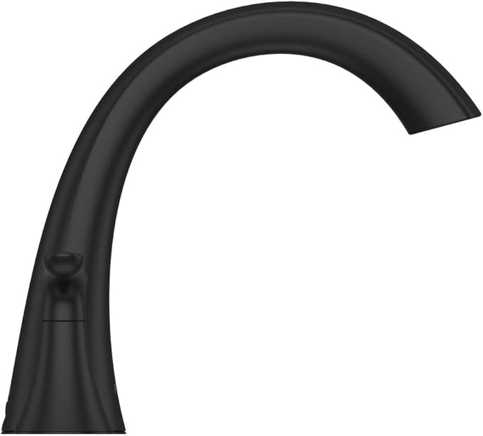 Pfister Weller Roman Bathtub Faucet, Matte Black Finish - Image 2