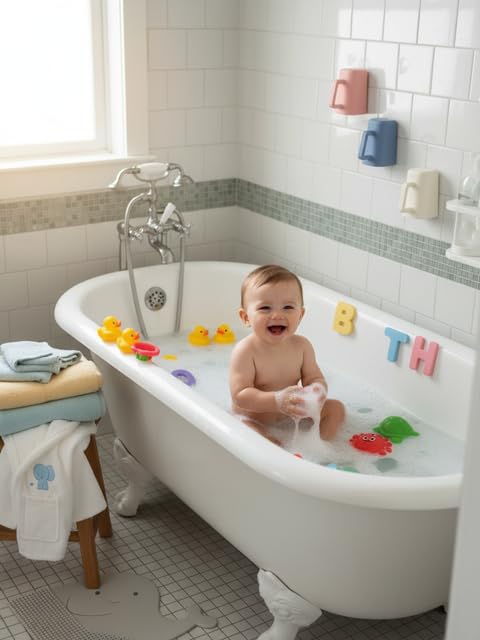 Rinzee® Baby Bath Cup with Suctions - Image 4