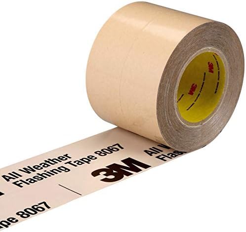3M All Weather Flashing Tape 8067, 3 in x 75 ft, 1 Roll, Adhesive Backed Split by 3MIndustrial