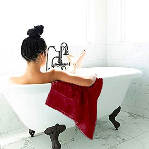 SALBAKOS 100% Turkish Cotton Extra Large Bath Sheet Set of 2 35x70 inch | - Image 6